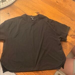 Athleta Women's Black Short Sleeve Tee